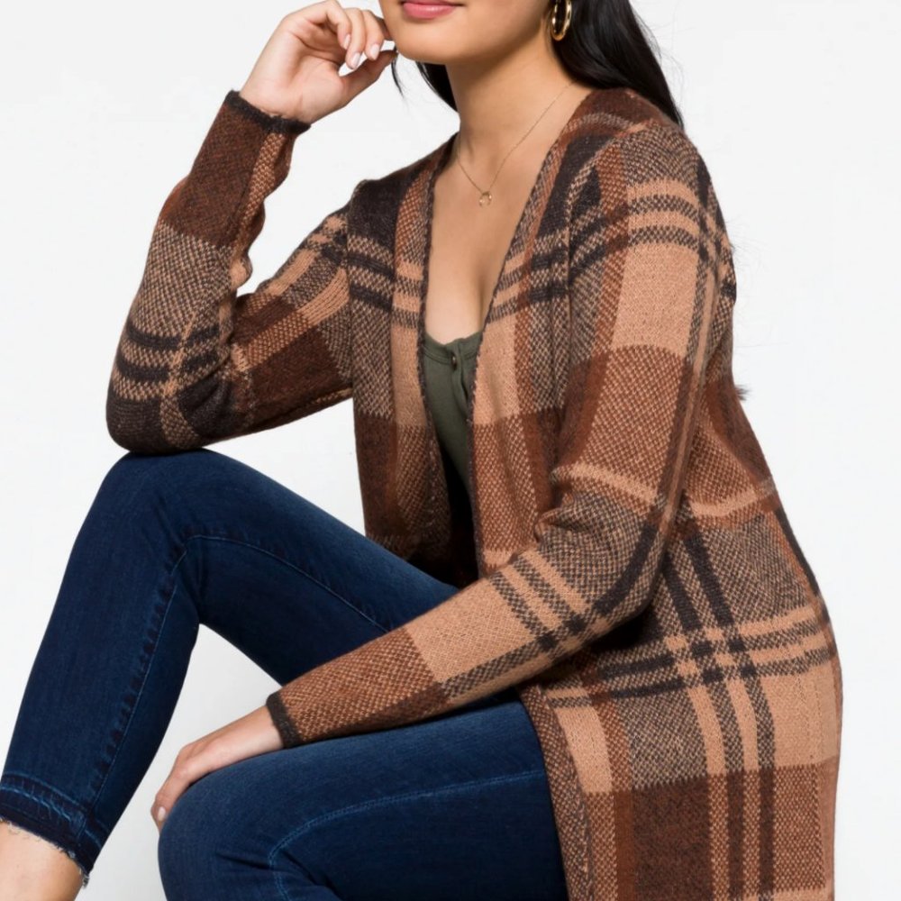 Sawyer Long Sleeve Open Coatigan